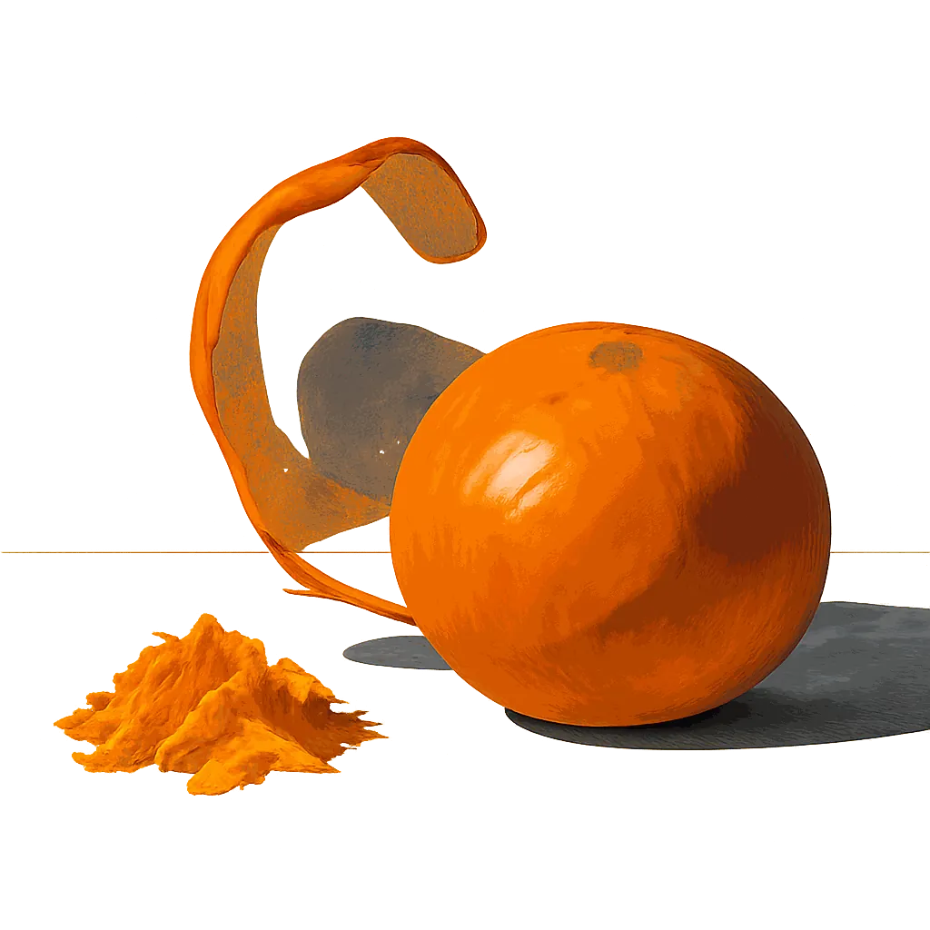 Mandarin zest